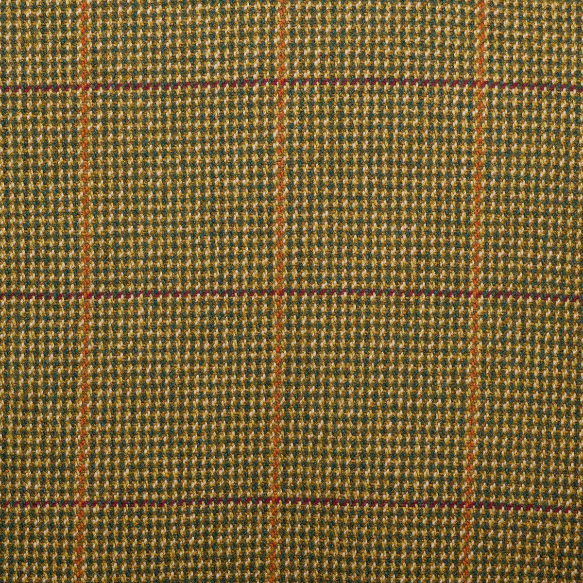 Sporting Check Tweed Covert Coat