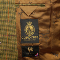 Sporting Check Tweed Covert Coat