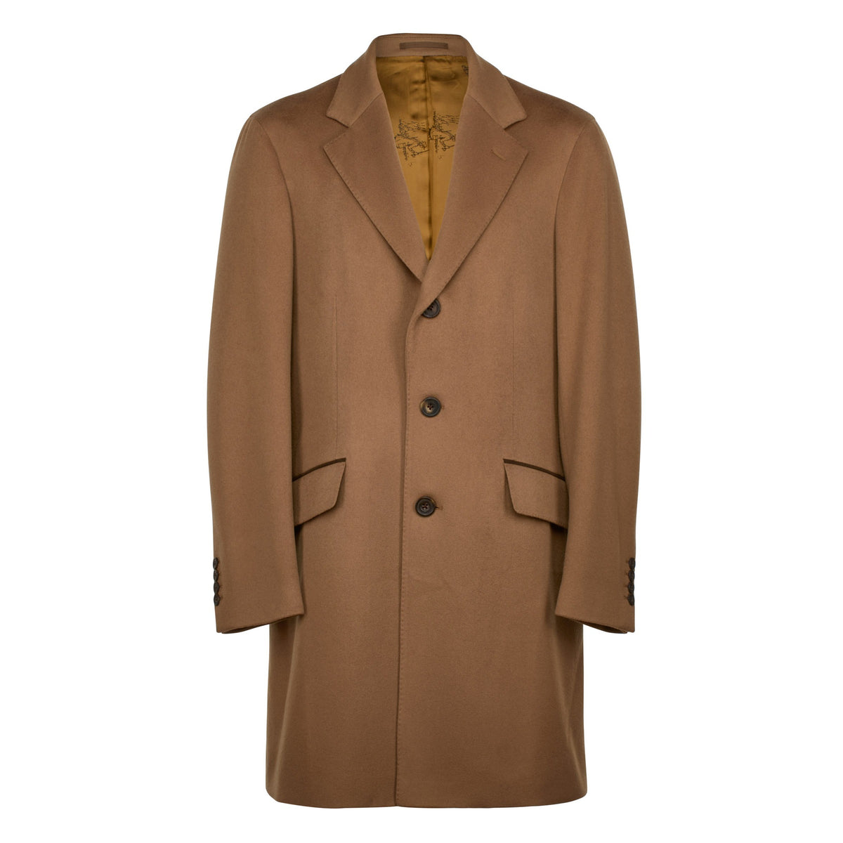 Camel Beaufort Overcoat