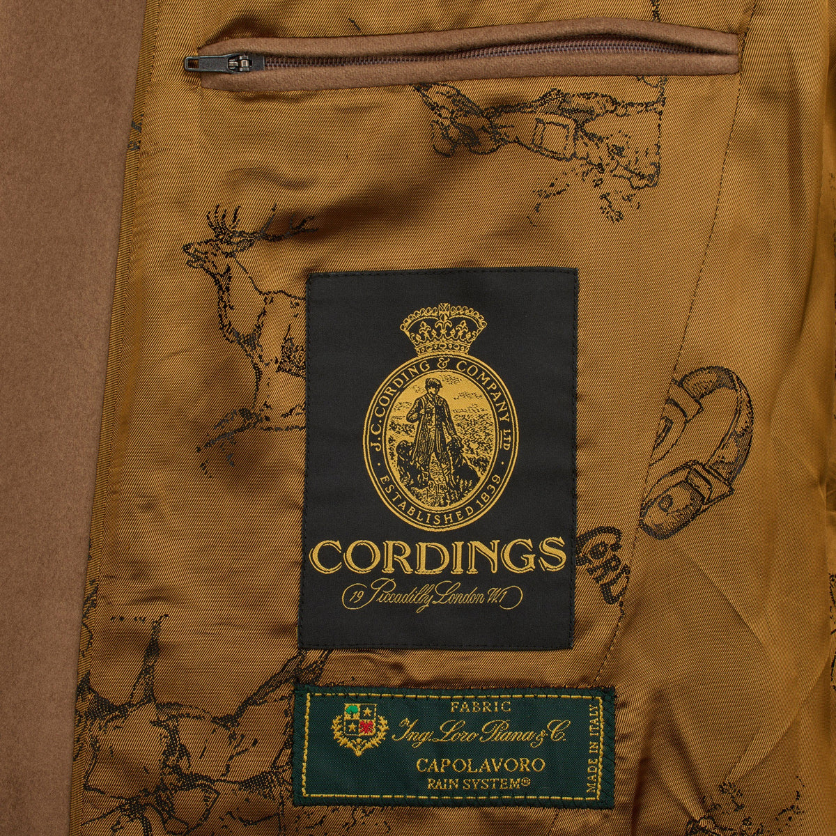 Camel Beaufort Overcoat