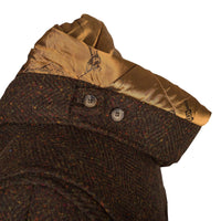 Brown Derry Donegal Tweed Duffle Coat