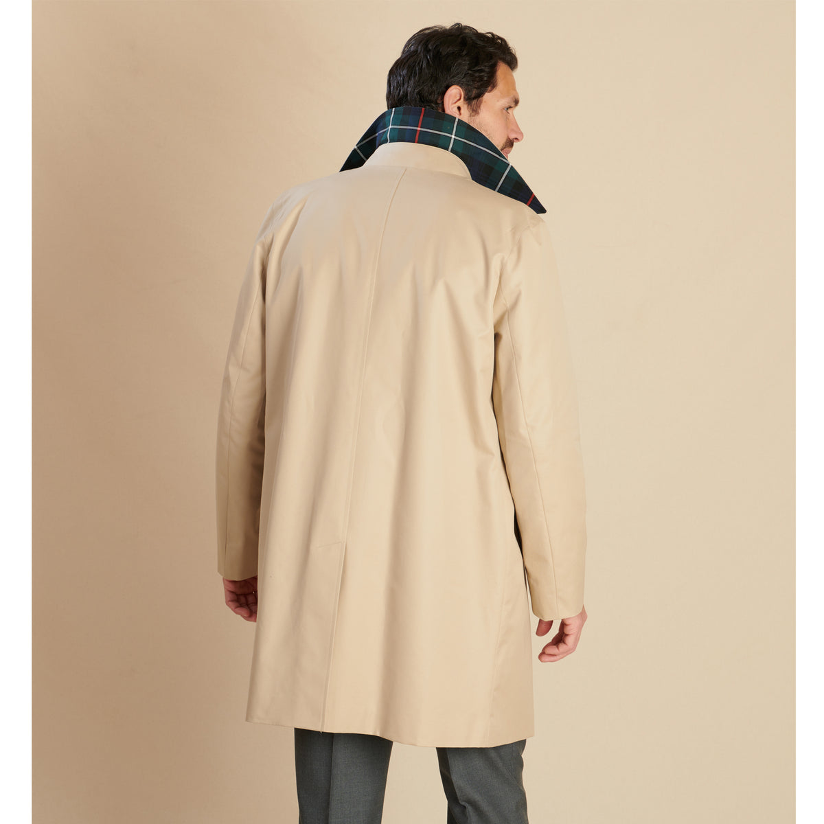 Stone English Raincoat