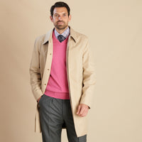 Stone English Raincoat