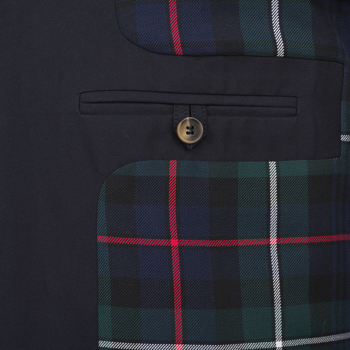 Navy English Raincoat