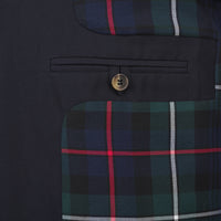 Navy English Raincoat