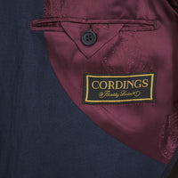 Navy Alderley Linen Raincoat