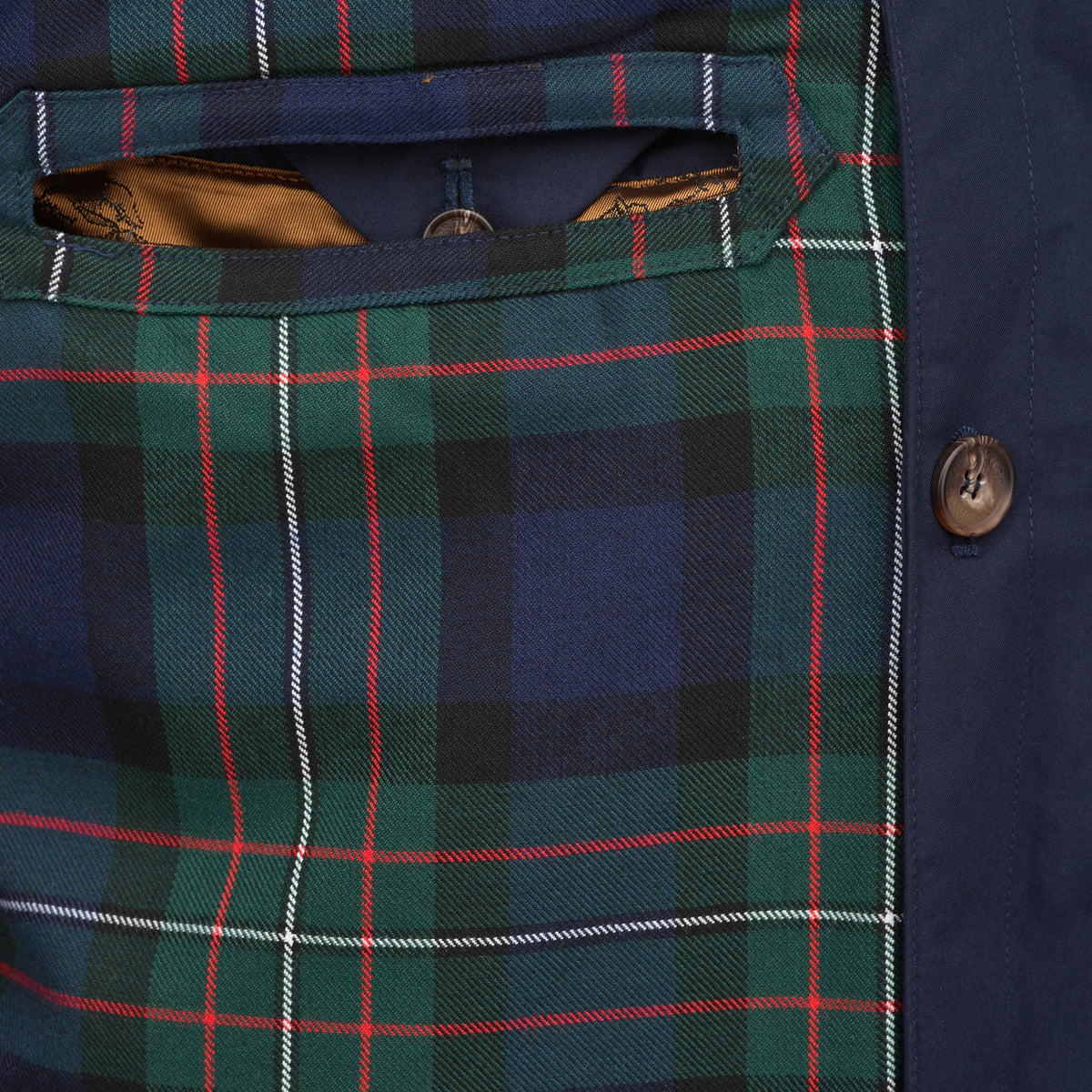 Navy All Weather Raincoat
