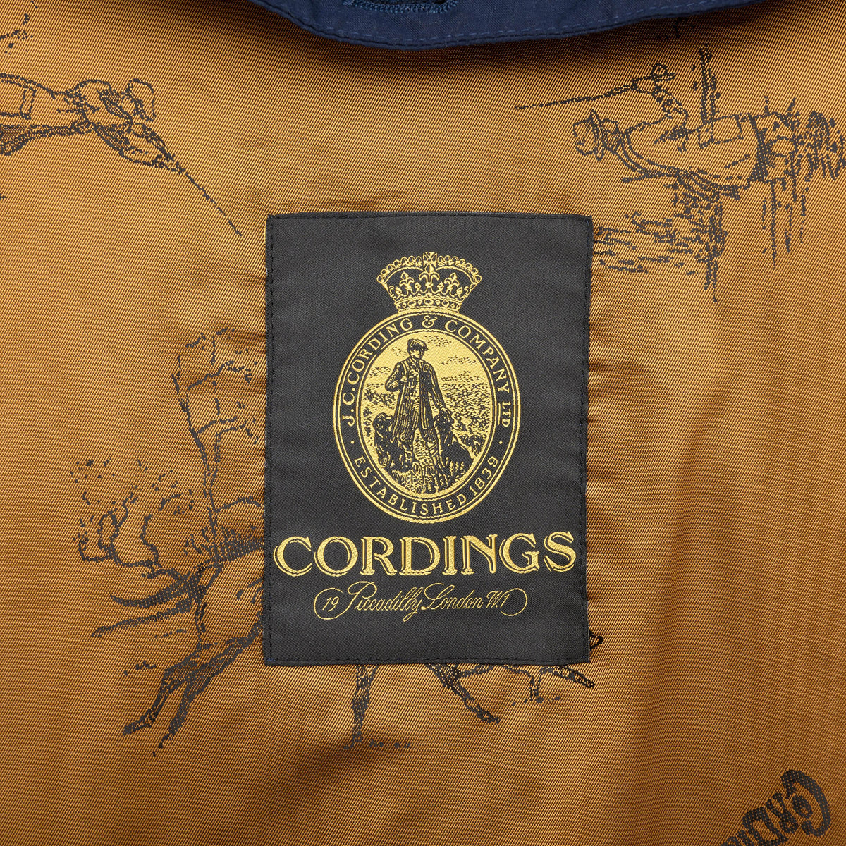 Navy All Weather Raincoat