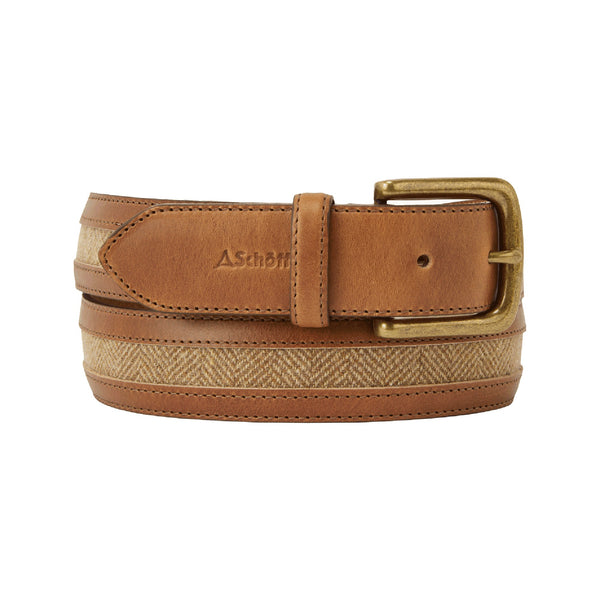 Schöffel Oak Herringbone Hartington Belt