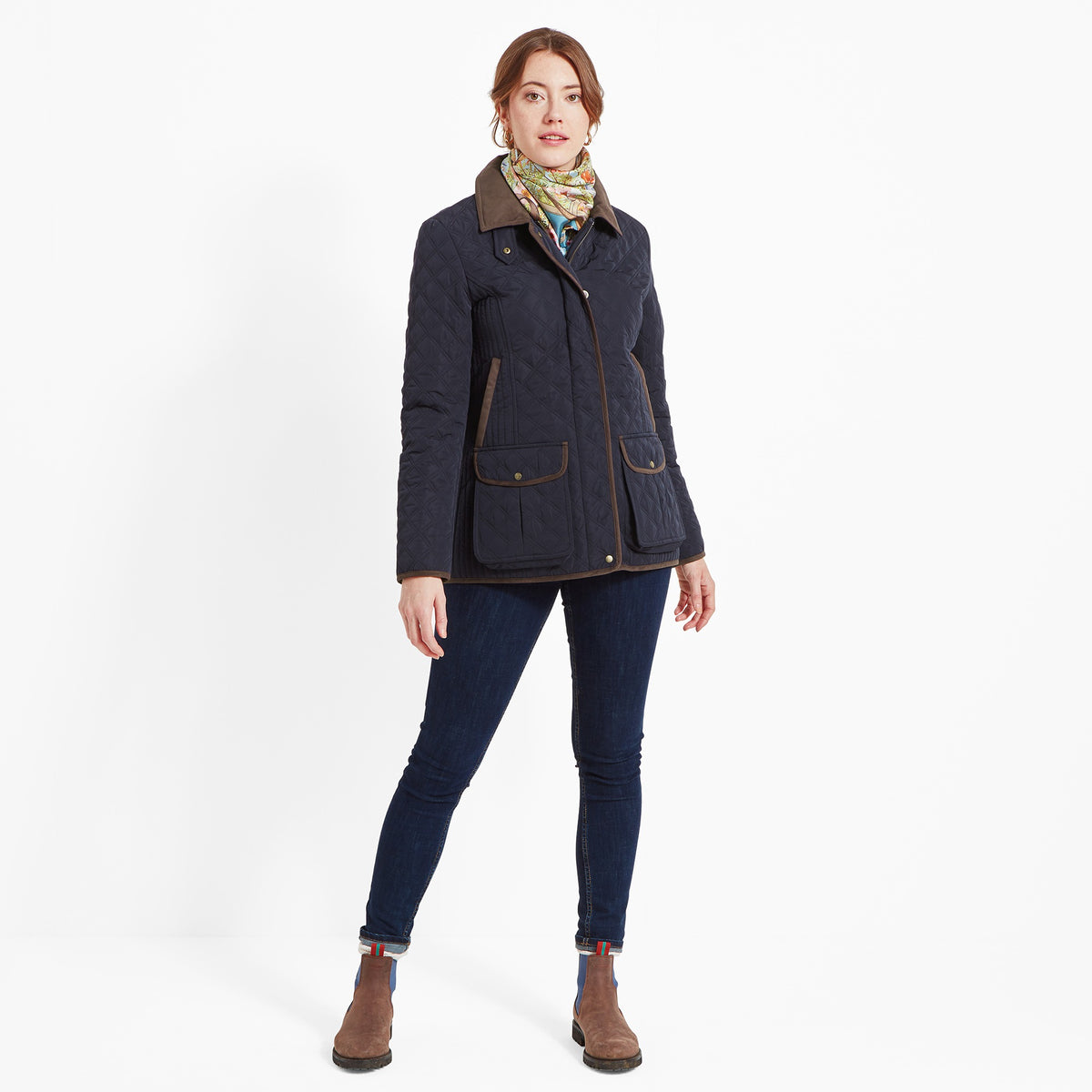 Schoffel Midnight Lilymere Quilt Jacket