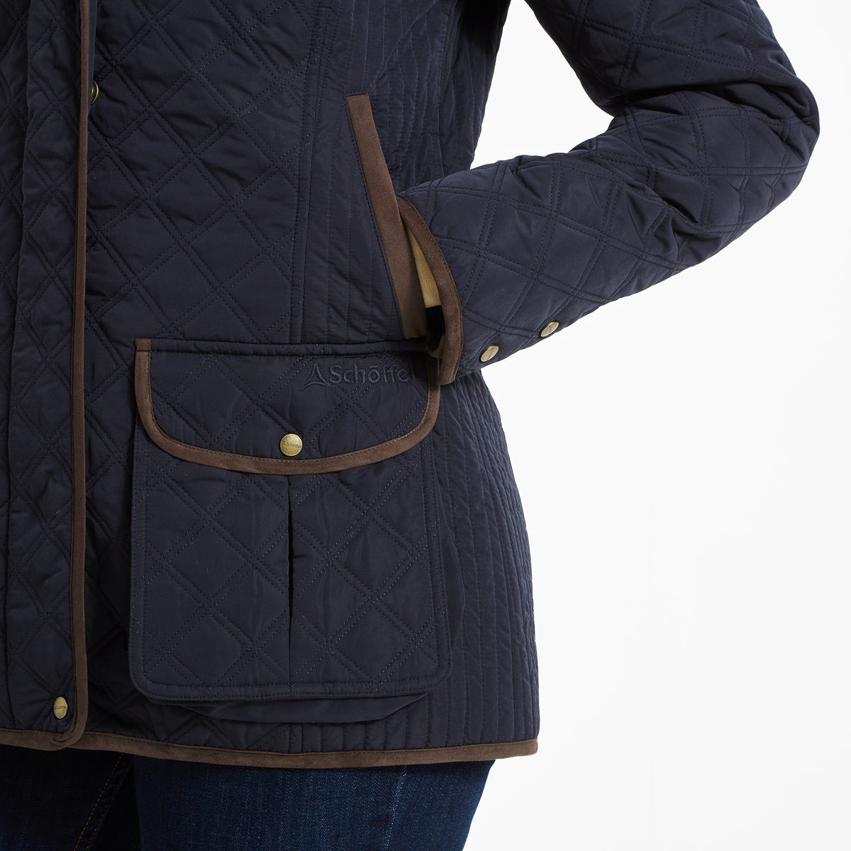 Schoffel Midnight Lilymere Quilt Jacket