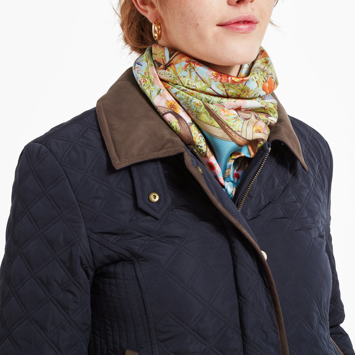 Schoffel Midnight Lilymere Quilt Jacket