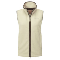 Ecru Schöffel Lyndon Retro Fleece Gilet