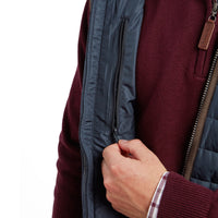 Schöffel Petrol Blue Oakham Hybrid Gilet