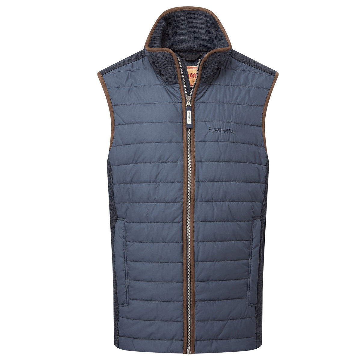 Schöffel Petrol Blue Oakham Hybrid Gilet