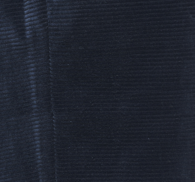 Navy Horizontal Corduroy Trousers