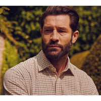 Brown Blue Small Tattersall Shirt
