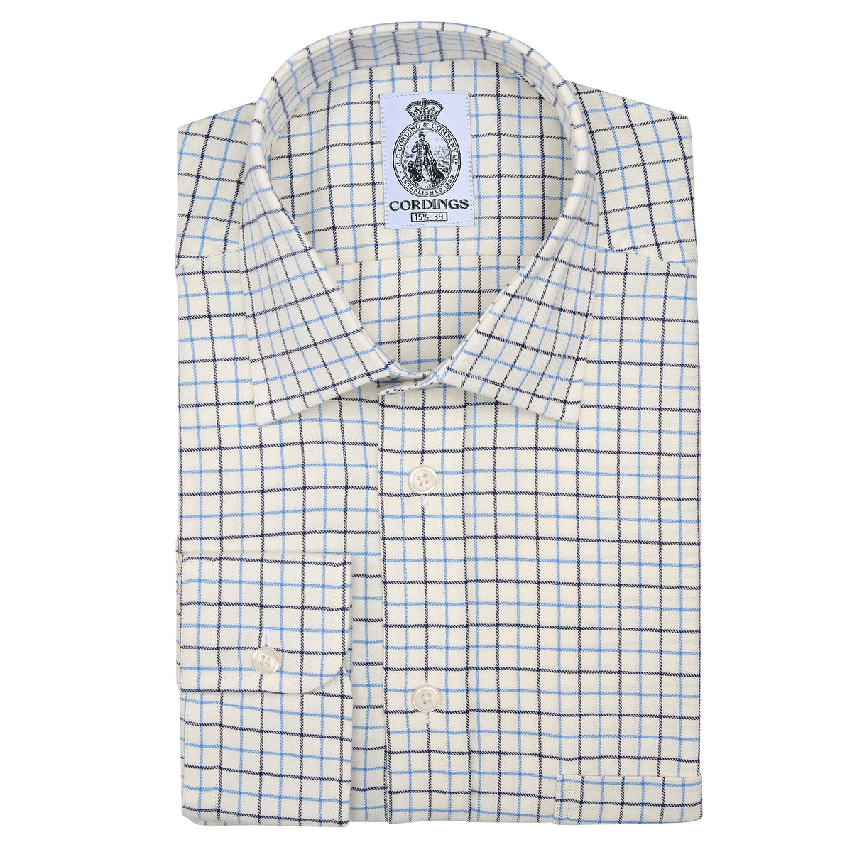 Blue Small Tattersall Shirt
