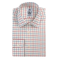 Red & Blue Medium Tattersall Shirt