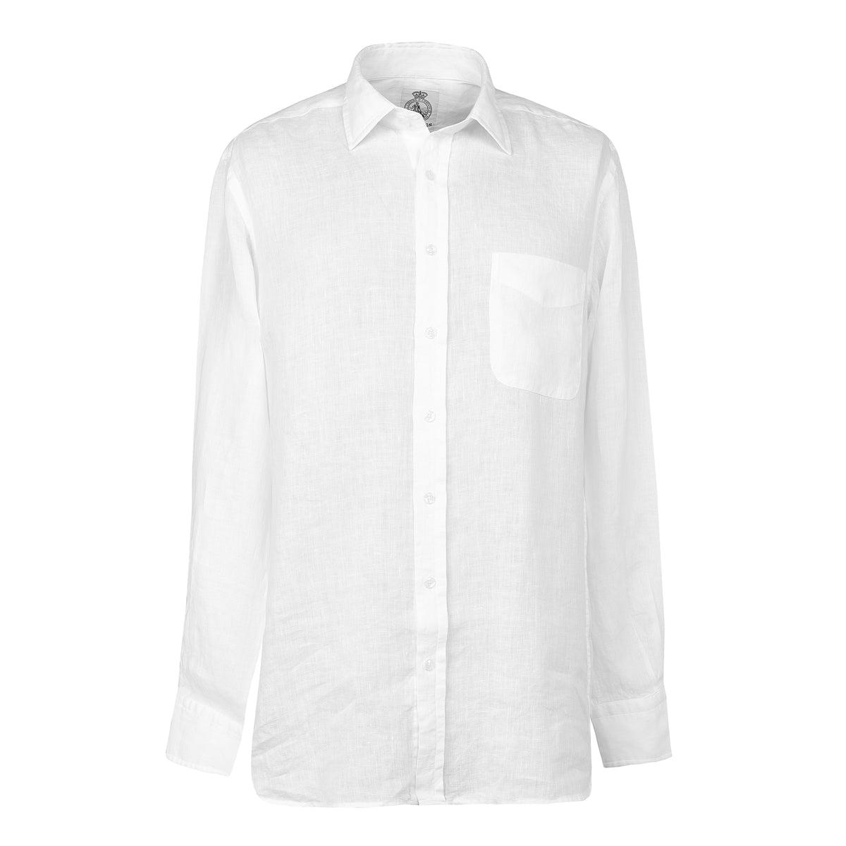 White Vintage Linen Shirt