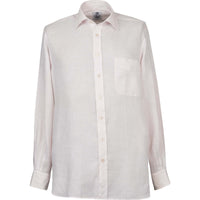Pale Pink Vintage Linen Shirt