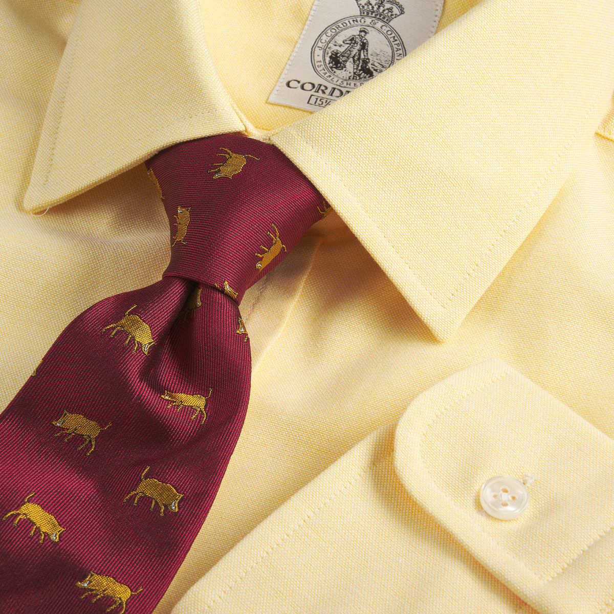 Yellow Classic Oxford Shirt