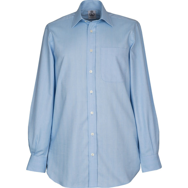 Sky Blue Harewood Herringbone Shirt