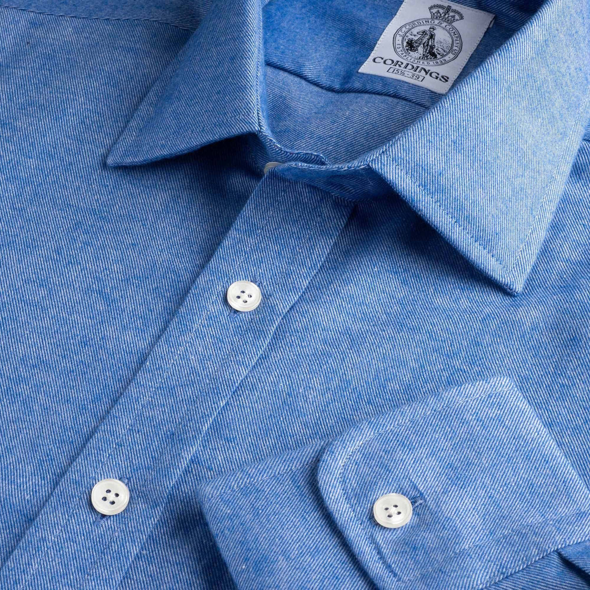 Sky Blue Royal Brushed Shirt