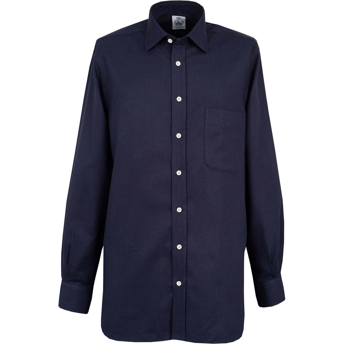 Navy Midnight Royal Brushed Shirt