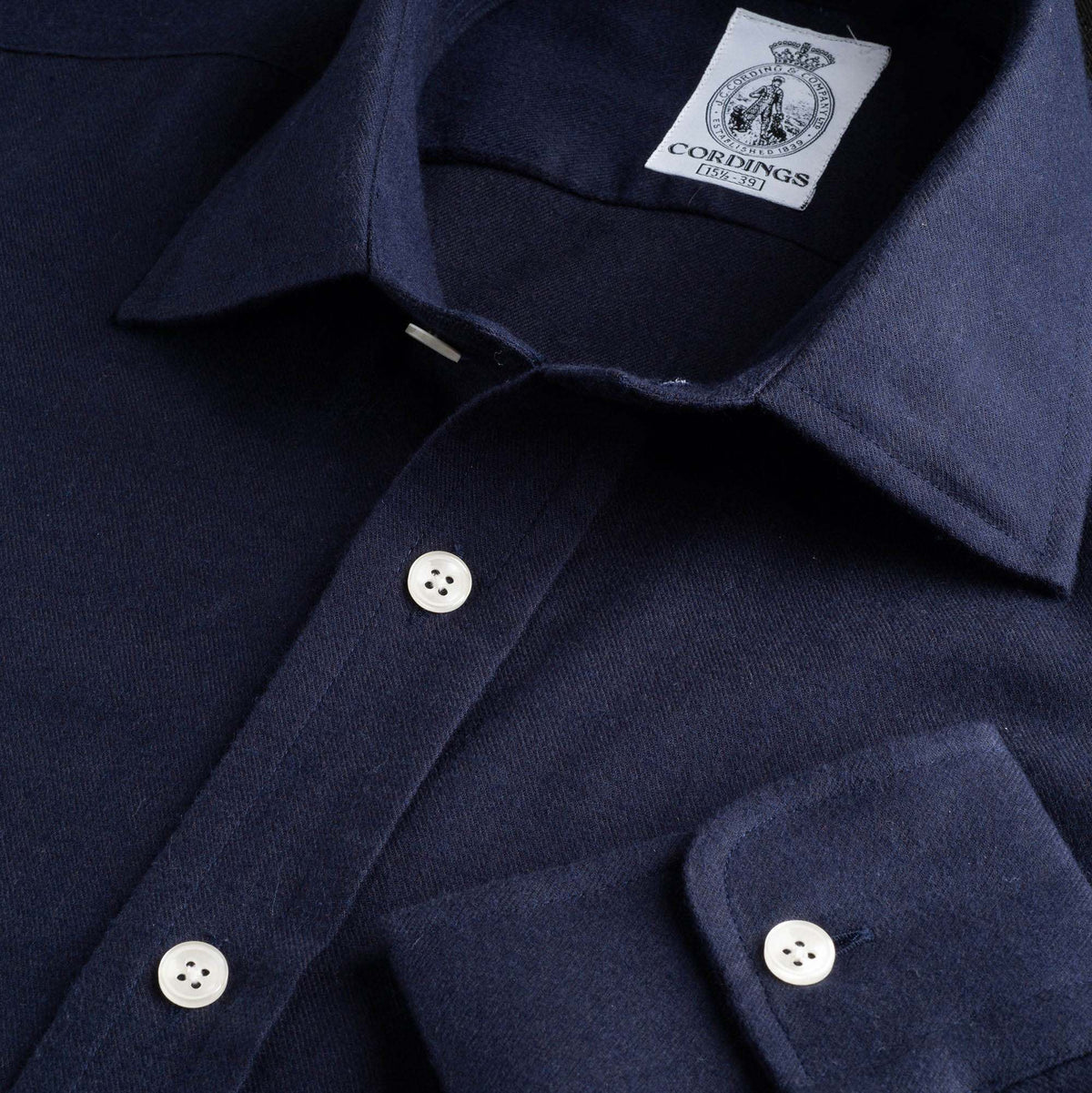 Navy Midnight Royal Brushed Shirt