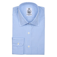 Sky Blue Holt Gingham Poplin Shirt