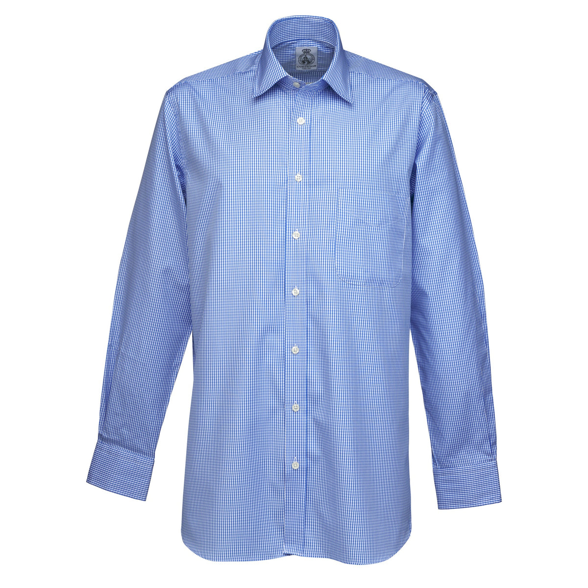 Blue Holt Gingham Poplin Shirt