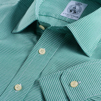 Green Holt Gingham Poplin Shirt