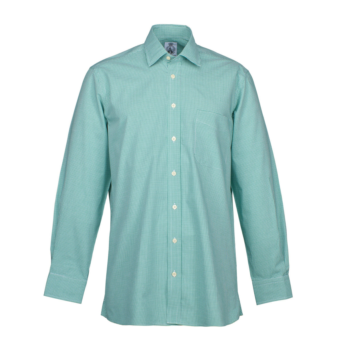 Green Holt Gingham Poplin Shirt