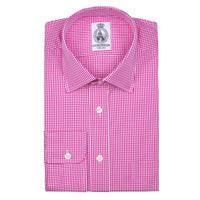 Red Holt Gingham Poplin Shirt