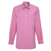 Red Holt Gingham Poplin Shirt