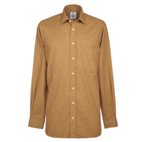 Mustard Puppy Tooth Check Shirt