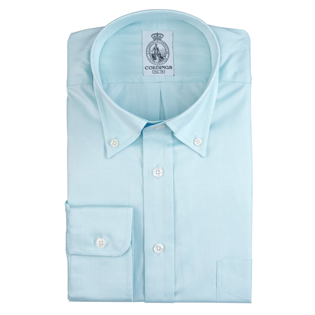 Mint Button Down Chambray Shirt