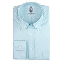 Mint Button Down Chambray Shirt