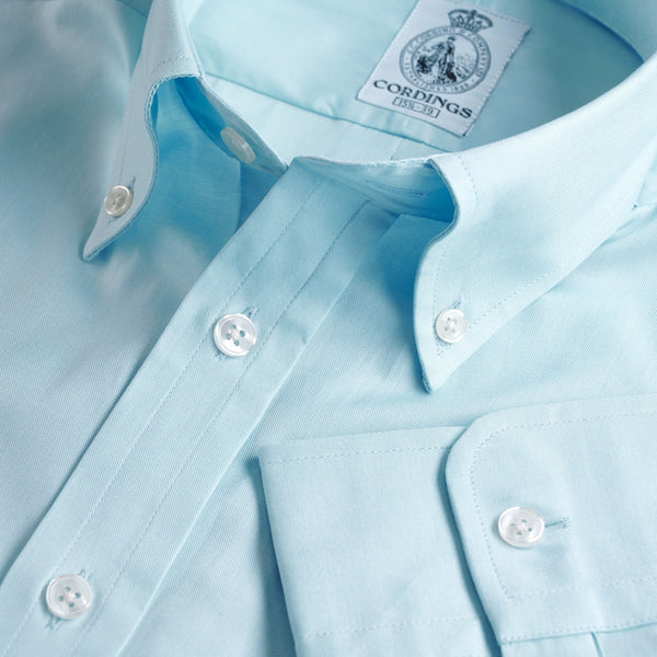Mint Button Down Chambray Shirt