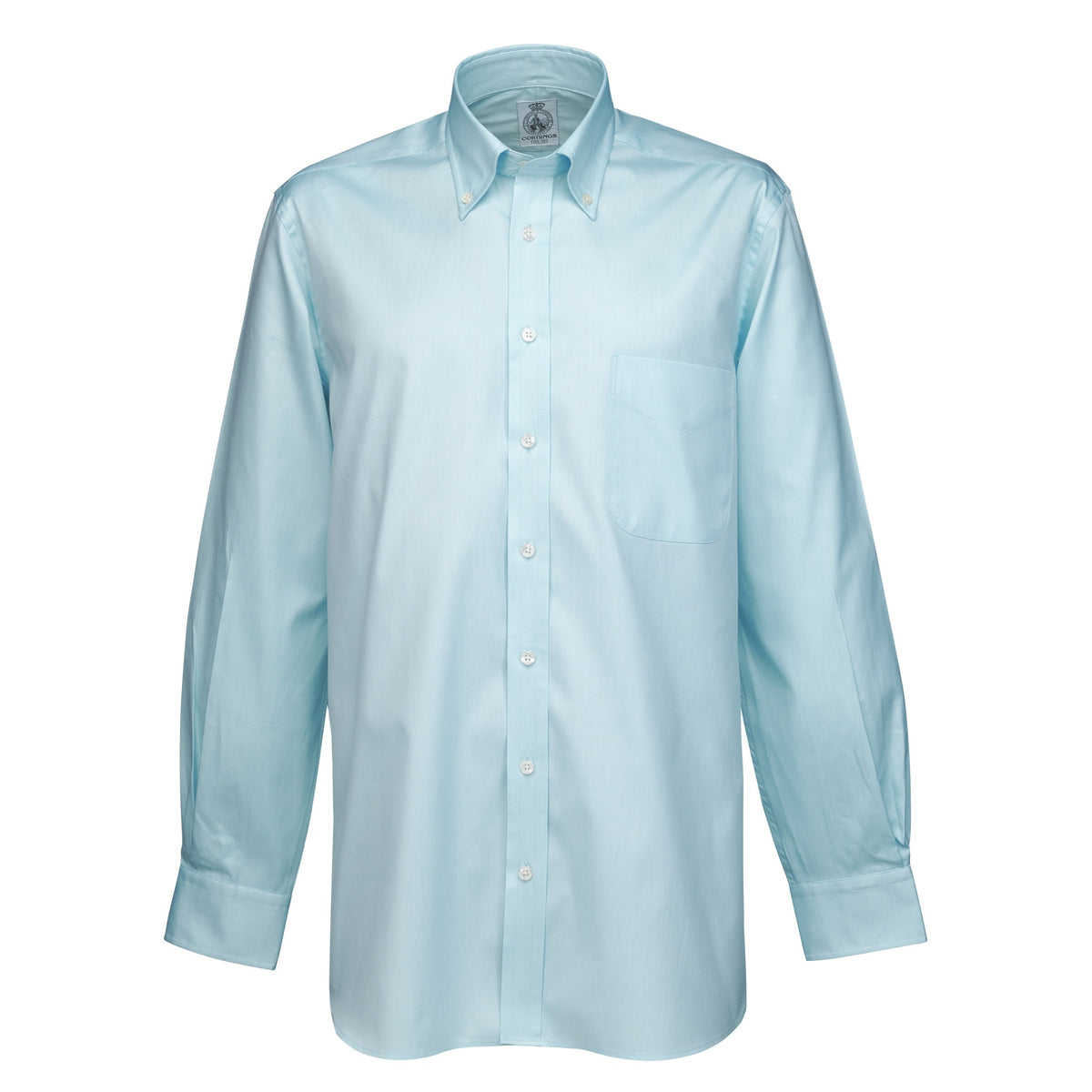 Mint Button Down Chambray Shirt