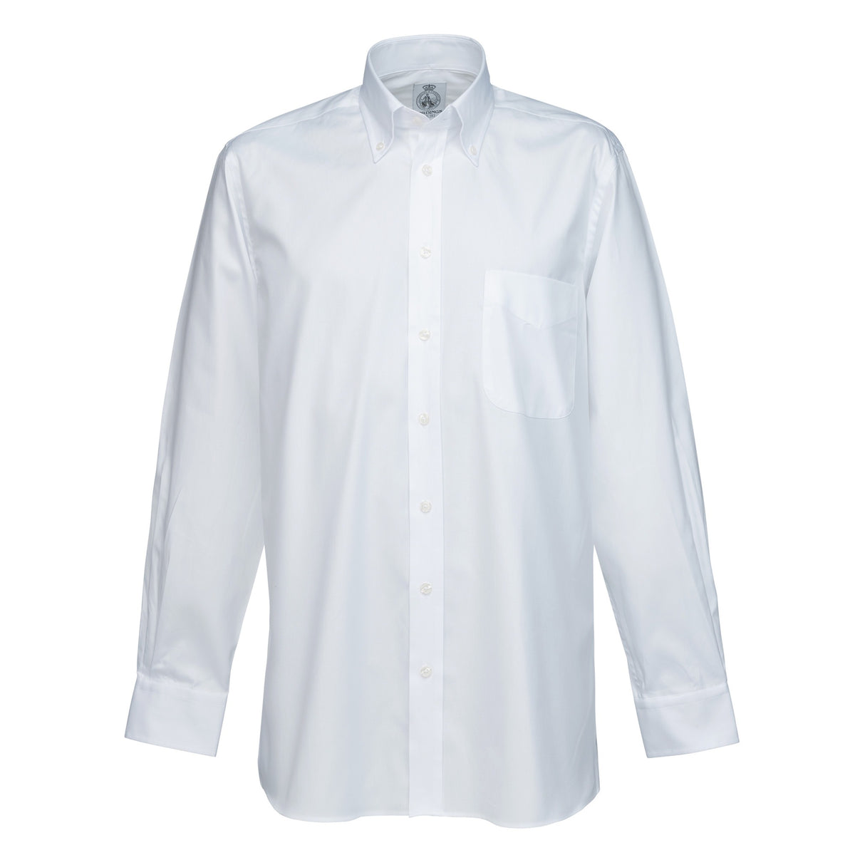White Button Down Chambray Shirt