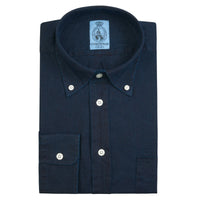 Blue Indigo Vintage Button Down Shirt