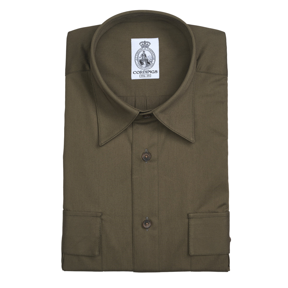 Green Kalahari III Safari Shirt
