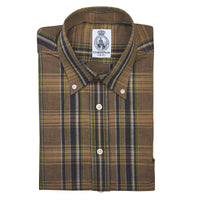 Brown Kent Short Sleeve Shirt