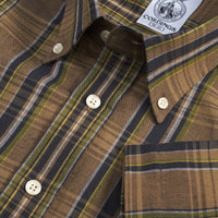 Brown Kent Short Sleeve Shirt
