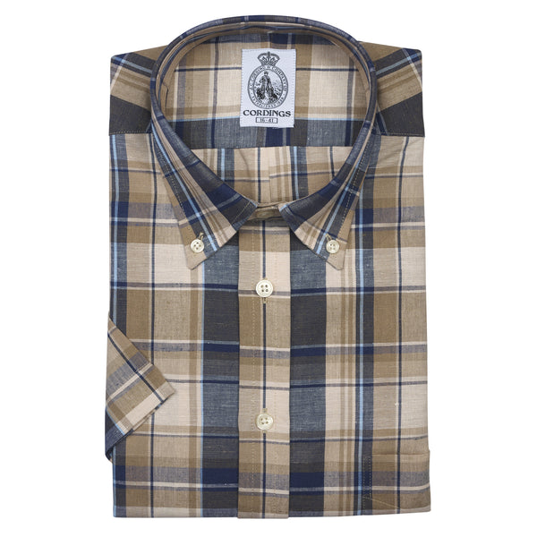 Grey Kent Short Sleeve Shirt