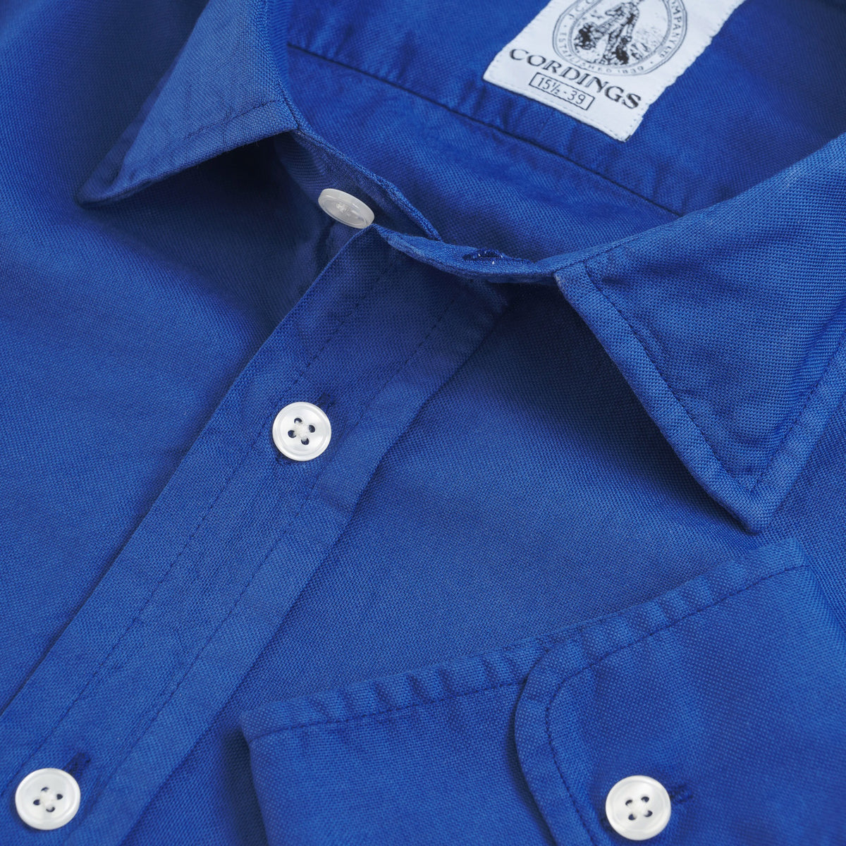Cobalt Vintage Oxford Shirt
