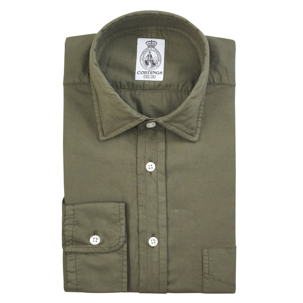 Green Vintage Oxford Shirt
