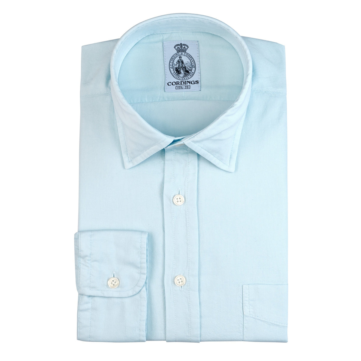 Ice Blue Vintage Oxford Shirt